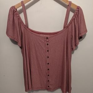American Eagle Off the shoulder top